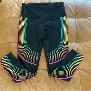 Colorful Striped Workout Pants